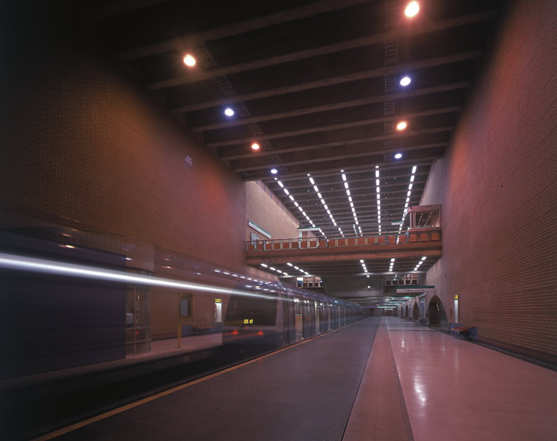 Nº386 W Estación Baquedano Metro L5 (Tramo A) 2